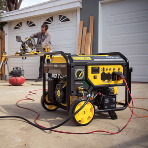 Champion 8000 <span class=keywords><strong>Watt</strong></span> nhiên liệu kép Máy phát điện di động 220 đầu ra 120V đến 240V 50Hz 60Hz - Product Image 6