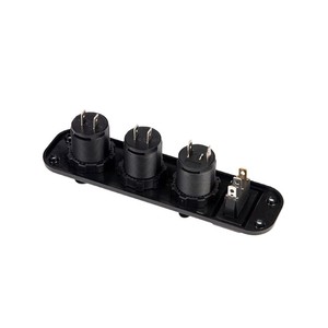 Weichuang Car Charger 4 Port Panel Socket Dual USB QC3.0 PD Fast Charging 12-24V <b>Touch</b> <b>Switch</b> One To Three Cigarette Lighter - Product Image 4