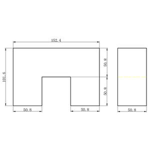 قالب اختبار DS عالي الدقة للمقارنة بين المسافة والحساسية وفقًا لمعيار الجمعية الأمريكية للحام <span class=keywords><strong>AWS</strong></span> D1.1 - Product Image 2