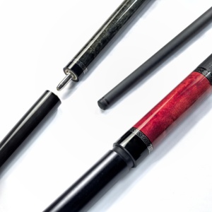 Cao cấp lilqiong/vanqs58 "sợi carbon trục birdseye Maple mông 12.5mm 1/2 bi-a hồ bơi Cue - Product Image 3