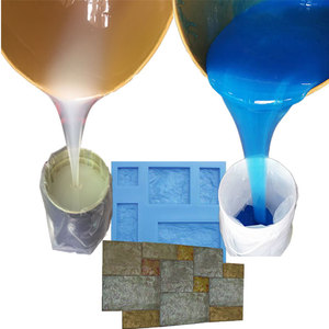Silicona Líquida RTV2 de Curado Platino YJS-640 para Moldes de Hormigón, Cemento y Piedra Artificial - Product Image 1