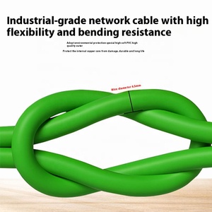 Usine en gros Cat5e Cat6 RJ45 mâle à femelle LAN Ethernet câble d'extension réseau 8P8C avec montage sur panneau à vis - Product Image 5