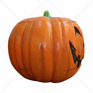 Fábrica personalizada fibra <span class=keywords><strong>de</strong></span> vidrio gigante Halloween <span class=keywords><strong>calabaza</strong></span> fibra <span class=keywords><strong>de</strong></span> vidrio resina <span class=keywords><strong>calabaza</strong></span> escultura estatua Decoración - Product Image 2