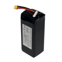 Batterie LiPo rechargeable 8S 29,6V 12000mAh 60C à décharge élevée, longue autonomie, pour applications de drones industriels à charge lourde
