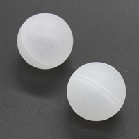 Boules creuses en polypropylène poli haute brillance Zhongci de 10 mm, sphères flottantes en plastique