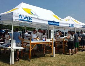 <span class=keywords><strong>Tente</strong></span> pop-up pour salon professionnel en plein air avec logo personnalisé imprimé, 10x10, avec parois latérales et <span class=keywords><strong>toit</strong></span>, <span class=keywords><strong>tente</strong></span> facile à monter - Product Image 3