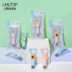 LMLTOP Cute Round <b>Nail</b> <b>Clippers</b> For Adults Stainless Steel Portable Blister Pack C0189 - Product Image 4
