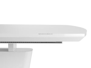 Mobili da pranzo moderni economici per ristoranti Design tavoli da pranzo in <span class=keywords><strong>legno</strong></span> <span class=keywords><strong>bianco</strong></span> a 6 posti con sedie - Product Image 5