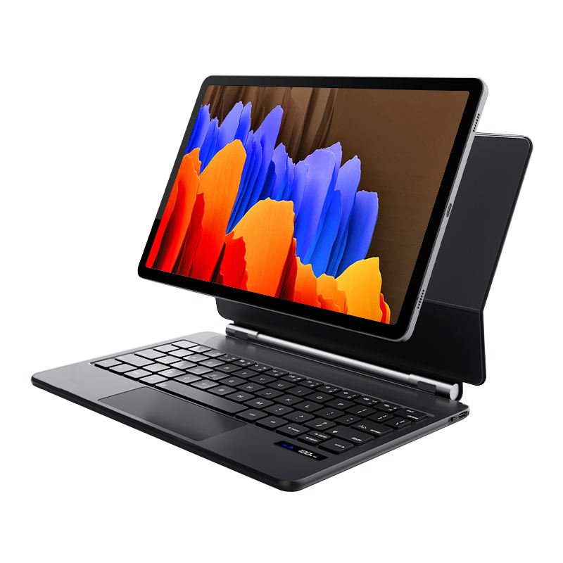 For Galaxy Tab S7+ 12.4" Black