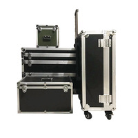 Ensemble de bagages OEM en aluminium robuste Sacs de voyage de beauté durables avec étui de transport classique simple pour le transport à roulettes