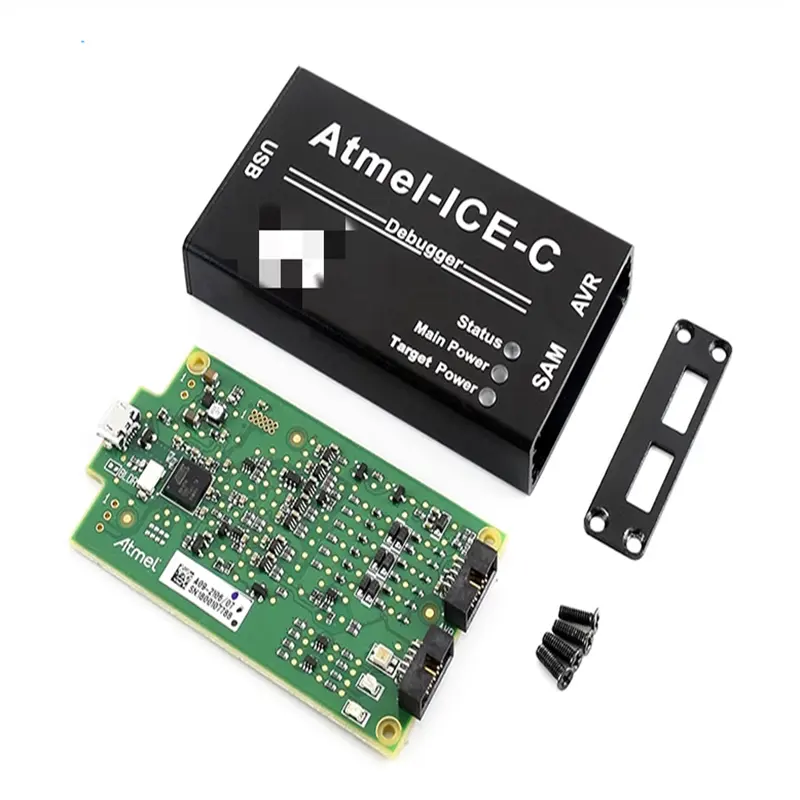 ATATMEL-ICE-PCBA giả lập AVR tải xuống Công cụ lập trình gỡ lỗi vỏ nhôm