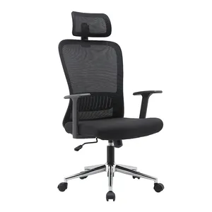 Factory Price Customized High Backrest Ergonomic Design Home Office Chair Swivel Mesh Office Chair