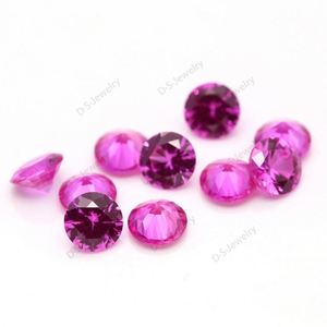 Pierre précieuse en vrac Corindon Rubis rose Rubis synthétique - Product Image 5