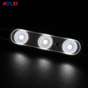 Module LED blanc étanche 12V DC IP67 haute puissance 2W 3 puces 24V éclairage linéaire pour enseignes LED extérieures et caissons lumineux rétroéclairés - Product Image 1