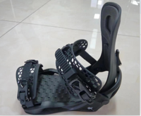 Bonne vente fixations de snowboard professionnelles sangles à boucle de cheville fixations de ski logo personnalisé impression de haute qualité