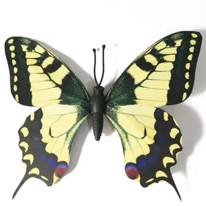 40cm Black Yellow Colorful Large Simulated Butterfly Wholesale Prices Shopping Mall Decorations