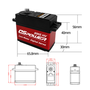DS-H009-C เกียร์โลหะ 70 กก. หมุนได้ 360 องศา สำหรับรถปีนเขาขนาด 1:5 หุ่นยนต์ตัดหญ้า หุ่นยนต์อุตสาหกรรม งานหนัก - Product Image 2