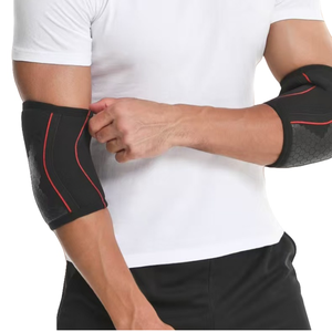 7毫米硅胶膝肘套压缩支撑支撑举重举重专业保护 - Product Image 2