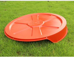 Grand miroir de circulation convexe rond de 100 cm pour la sécurité des allées et la réduction des angles morts - Product Image 2