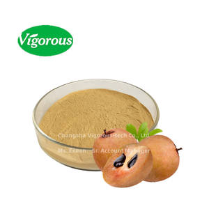 สารสกัดจากธรรมชาติ Manilkara Zapota Nispero 100% สารสกัดจากอาหารเพื่อสุขภาพ Chicle Sapodilla - Product Image 1