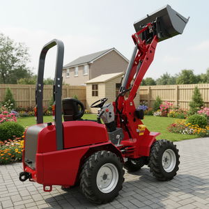 Mini-chargeuse sur pneus HAIJU H180 avec moteur diesel Yanmar, capacité <span class=keywords><strong>de</strong></span> levage 1000 kg, chargeuse sur pneus 4x4, pneus 10.0/75-15.3, <span class=keywords><strong>prix</strong></span> avantageux - Product Image 5
