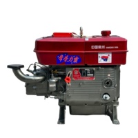 Moteur diesel monocylindre quatre temps refroidi par eau HP ZS1115-22 à démarrage manuel, facile à utiliser, en forte demande