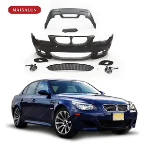 E60 M5 Kit carrozzeria per BMW serie 5 2003-2010 paraurti anteriore paraurti posteriore per materiale PP Fit Body Kit paraurti