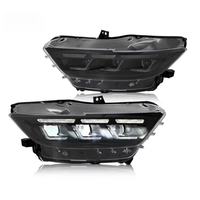 Ford Mustang 2015 bis 2017 Upgrade LED-Scheinwerfer Mit Tagfahrlicht Plug-and-Play Frontlichter Auto-Zubehör Scheinwerfer