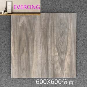 Carreaux de céramique antidérapants chinois 60x60cm, imitation bois, finition mate, couleur bois, style antique pour sols de salon et chambre - Product Image 2