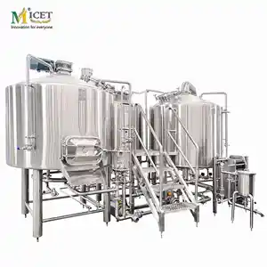 1000L Commercial Craft Beer Brewhouse Brewing Equipment System Cost
