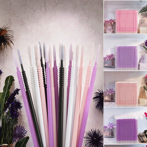 Disposable Long Tip <b>Micro</b> Brushes <b>Micro</b> Applicators for Eyelash <b>Extension</b> Cleaning - Product Image 3