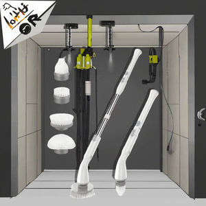 Brosse de nettoyage électrique rechargeable <span class=keywords><strong>Turbo</strong></span>, brosse rotative pour nettoyeur à récurer avec matériau plastique - Product Image 2