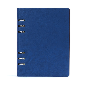 ผู้ผลิตที่ดีผลิตโลโก้ที่กําหนดเองหรือสมุดบันทึกหนังแบบเลเซอร์ได้ยี่ห้อ A5 เติมโน๊ตบุ๊ค - Product Image 2