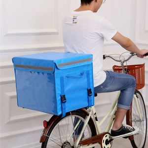 Sac à dos isotherme SANJIN portable et léger de 43 L en EPP non tissé, étanche, avec fermeture éclair, pour livraison de repas et plats à emporter - Product Image 5