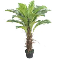 Árvore de palmeira artificial tropical, barata de fábrica, falsa, palmeira, plantas, bonsai, decoração de home office, loja