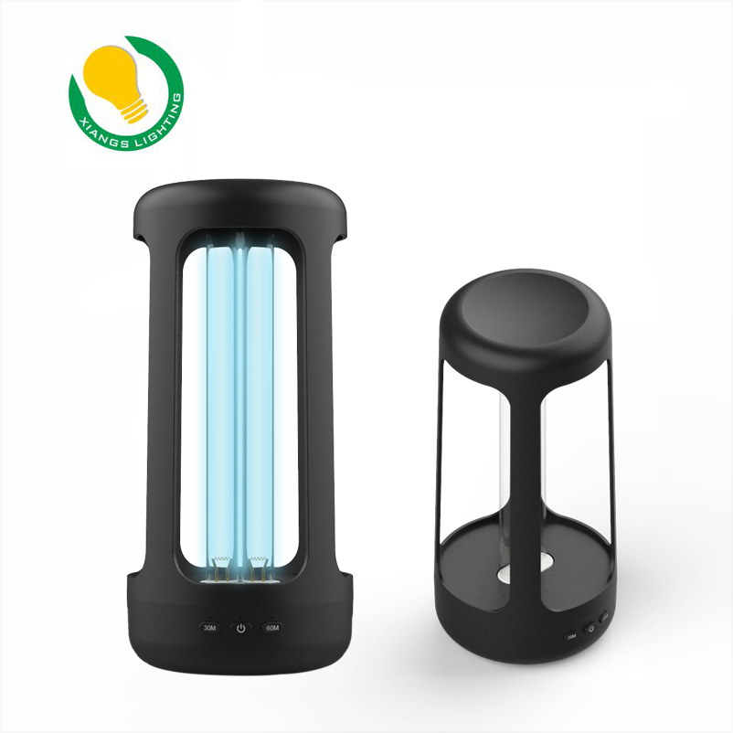 УФ портативный светильник 20 Вт с таймером, защита от детей, "Умный" блок управления для человеческого тела, звуковой сигнал дезинфекции свет