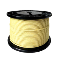 Corde en Para-Aramide 5/16'' (8mm) 100% Pure pour la Fabrication d'Équipements et Accessoires Ignifuges Résistants au Feu et à l'Usure