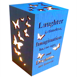 Lámpara de Cristal LED de Madera, Color, Tamaño <span class=keywords><strong>y</strong></span> Forma Personalizables, OEM/ODM Disponible, Decoración para el Hogar, Caja de Regalo - Product Image 1