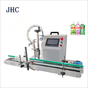 Máquina Llenadora de Botellas de Plástico para Bebidas, Miel y Aceite, Semiautomática, Eléctrica, Controlada por PLC, de Pequeño Volumen, 200 ml - Product Image 2