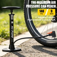 BAIMEI accessoires de pompe à vélo haute pression en acier Durable Portable PP PA pour pompe à Air de choc de vélo