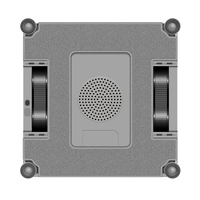 Nettoyeur de vitres électrique automatique, robot lave-vitres avec 4 niveaux de pulvérisation d'eau, moteur d'aspiration, contrôle par application, pour la maison