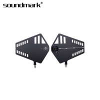 Preamplifier Mikrofon Soundmark SM-8G Baru 5G Nirkabel 400-950MHz Kit Ekspansi Logam Catu Daya AC 110-240V