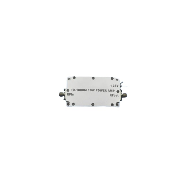 Rf broadband high gain transmitter power amplifier 10-1000mhz 10 watts