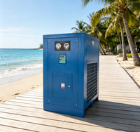 Sécheur d'air réfrigéré 600 CFM à prix d'usine, 17 Nm/min, sécheur d'air à refroidissement par plaques métalliques en aluminium pour compresseur d'air