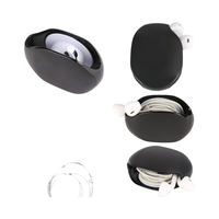 Enrouleur de Câble Portable Automatique pour Écouteurs et Câbles USB, Support Rétractable en Plastique PP pour Casque, Accessoire de Gestion de Câbles de 2 cm