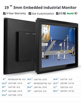OEM 10 13 15 18 21 24 27 32 43 55 pouces écran tactile capacitif moniteur Android Win10 Win11 tout en un panneau d'affichage Pc