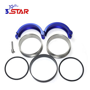 Pinces à bande <span class=keywords><strong>v</strong></span> à dégagement rapide en aluminium personnalisées pince à bande <span class=keywords><strong>V</strong></span> hd pour turbocompresseur et refroidisseur intermédiaire - Product Image 4