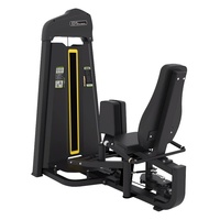 Machine d'adduction et d'abduction à assise en acier pour usage commercial, pour l'entraînement de la force des cuisses et des jambes