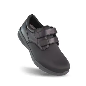 Chaussures médicales avec chaussures orthopédiques pour fractures CE Chaussures populaires personnalisées noires pour le confort du souffle Chaussures pour diabétiques Sneaker