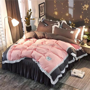 Ensembles de literie en dentelle turquie coton king size ensembles de literie en bambou - Product Image 3